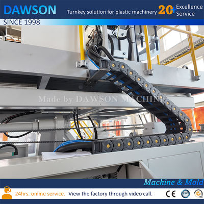 PE PP ABS PA TPV Pièces de rechange automobiles Accessoires de voiture Machine à fabriquer Tuyau d'admission d'air Machine de moulage par soufflage 3D