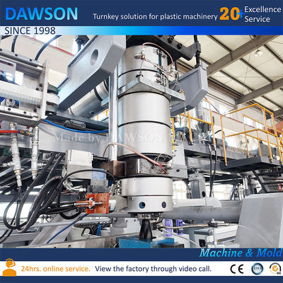 PE PP ABS PA TPV Pièces de rechange automobiles Accessoires de voiture Machine à fabriquer Tuyau d'admission d'air Machine de moulage par soufflage 3D