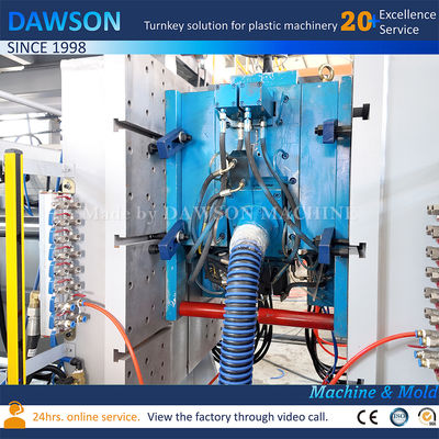 Ligne de production de tuyau de conduit d'admission d'air de voiture TEEE/PE/PP/TPV, machine de fabrication de plastique avec servomoteur