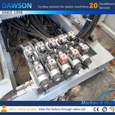 Ligne de production de tuyau de conduit d'admission d'air de voiture TEEE/PE/PP/TPV, machine de fabrication de plastique avec servomoteur