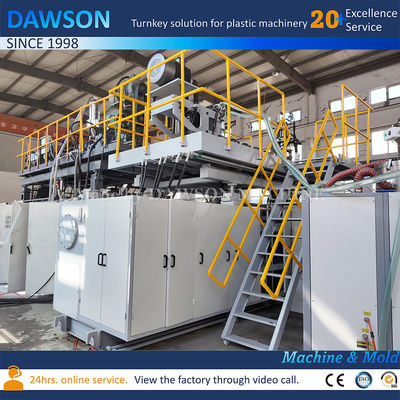 PP PE ABS pièces détachées automobiles Plastique Airbox Intake Hose 3D Machine de moulage par soufflage