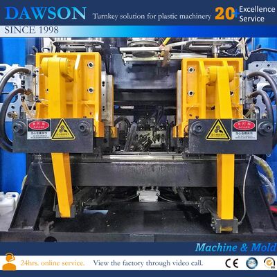 Machine de moulage par soufflage de plastique HDPE PP pour la fabrication de bidons de 5 litres, de bouteilles d'huile moteur et de conteneurs chimiques