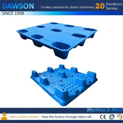Facile à utiliser Instable recyclé en plastique de la machine de fabrication de palettes de palettes souffler machine de moulage Système de fabrication