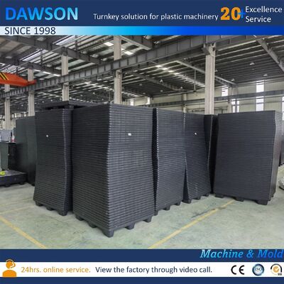 Facile à utiliser Instable recyclé en plastique de la machine de fabrication de palettes de palettes souffler machine de moulage Système de fabrication