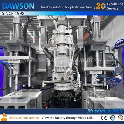 Aluminium avec matériau de moule en cuivre béryllium Machine de soufflage de bouteilles en plastique 5L 8L 10L Machine PEHD temps de cycle 21,6 secondes