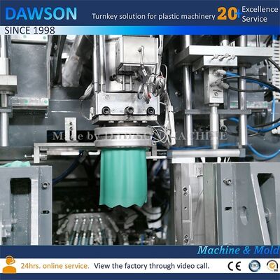 Aluminium avec matériau de moule en cuivre béryllium Machine de soufflage de bouteilles en plastique 5L 8L 10L Machine PEHD temps de cycle 21,6 secondes