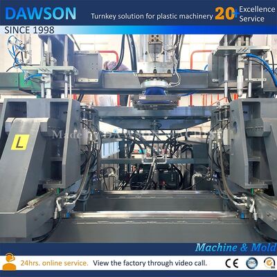 270 kN force de serrage entièrement automatique EVA plastique 10L 15L 20L 25L 30L HDPE Jerry Can Drum Extrusion soufflage machine de moulage