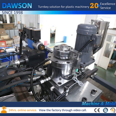 138kw Screw Heating Power 5L 10L Jerry Can HDPE Blow Molding Double Station Extrusion Blowing Molding Machine Mould Opening Stroke 250600mm