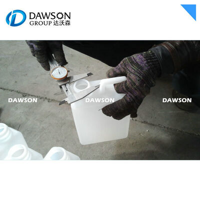 Machine de moulage par soufflage par extrusion de 6 kW pour vis de chauffage pour bidon en HDPE PP, bouteille de lait, lubrifiant, consommation d'air de 5 L, 0,6