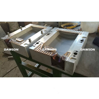 Machine de moulage par soufflage par extrusion de 6 kW pour vis de chauffage pour bidon en HDPE PP, bouteille de lait, lubrifiant, consommation d'air de 5 L, 0,6