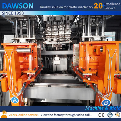 Full Automatic Extrusion Blow Molding Machine with Screw L/D Ratio 24 and Chinese English Panel for Bottle Production