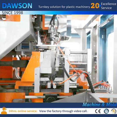 Machine de moulage par soufflage à extrusion à double station entièrement électrique HDPE 3L 5L Jerrycan